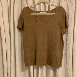 Project Social T Urban Outfitters Size Medium Lightweight V-Neck Tee